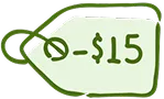 $15 off reward icon